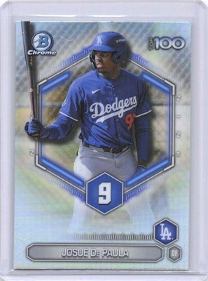 2026 Bowman #BTP-9 Josue De Paula Bowman Scouts' Top 100