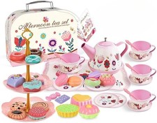 Tinplate Afternoon Tea Set for Kids