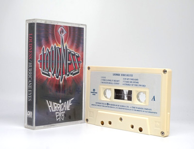 Loudness Hurricane Eyes 1994 Korea Cassette Tape 7567-90619-4