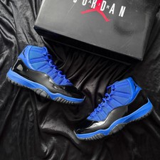 Jordan 11 Retro Blue Black Men's Size US 7-12