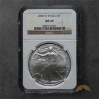 2006-W American Silver Eagle Dollar $1 - NGC MS70 - West Point