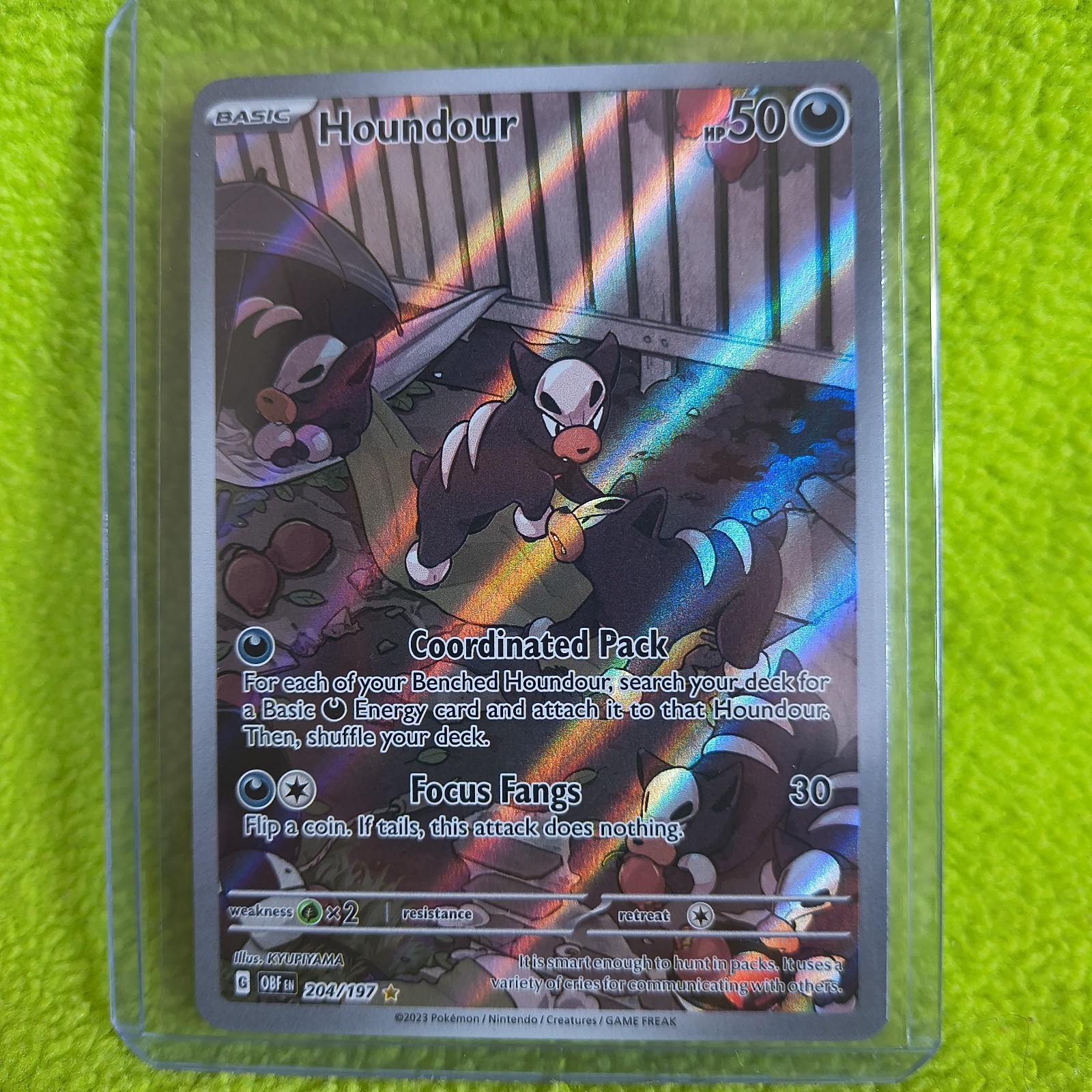 Houndour 2023 Scarlet & Violet: Obsidian Flames #204/197 Illustration Rare Price Guide - Sports Card Investor Houndour 2023 Scarlet & Violet: Obsidian Flames #204/197 Illustration Rare Price Guide - Sports Card Investor