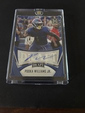 2021 Leaf Draft - Autographs Pooka Williams Jr. #BA-PWJ (AU, RC)