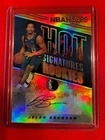 Jalen Brunson NY Knicks 2018 NBA Hoops Hot Signatures Rookies RC Card #HSR-JB