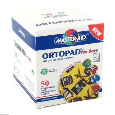 ORTOPAD for boys junior Augenokklusionspflaster 50 St