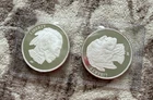 2x .999 Silver Buffalo Liberty Bullion Rounds 1 oz Each (2 oz Total)