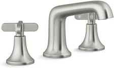 KOHLER K-R29666-3D-BN Setra 8" Widespread Bathroom Faucet Vibrant Brushed Nickel