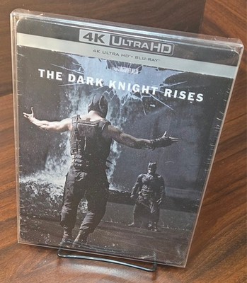 Dark Knight Rises 4K Steelbook - EU IMPORT-NEW-w/PROTECTIVE SLEEVE-Free Box S&H!