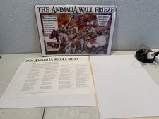 The Animalia Wall Frieze by Graeme Base - 26.5 feet Border Posters Set W...