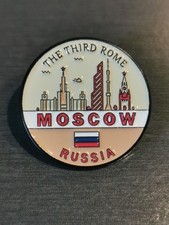 RUSSIA MOSCA TERZA ROMA CCCP URSS PUTIN COMUNISTA spilla nuova di alta qualità