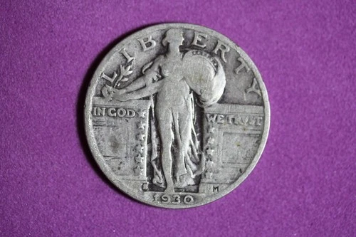 Estate Find 1930 S Standing Liberty Quarter!!  #K58904