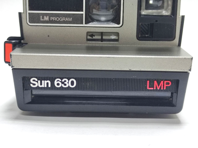 Rare Polaroid Sun 630 LMP Instant Camera 600 Vintage ((Need Film