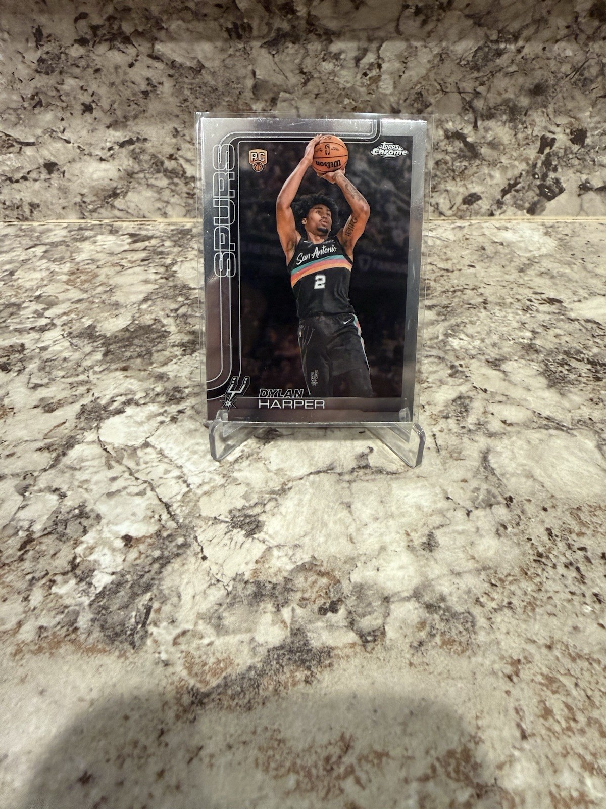2026 Topps Chrome Dylan Harper #152 Spurs RC Rookie