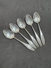 GORHAM STERLING 5 Teaspoons WREATH PATTERN 1911  Total Weight 126.3 Grams