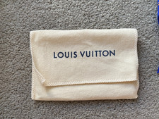 Authentic Louis Vuitton Mini Dust Bag Storage Bag Pouch For Small Leather Goods