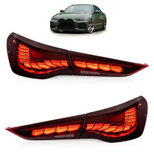 Dynamische rote LED-R�ckleuchten passend f�r BMW 4 G22 G23 G26 G82 G83 2020