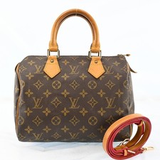 LOUIS VUITTON Monogram Speedy 25 M41528 Hand ...