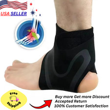 2PCS Adjustable Ankle Brace Compression Sleeves   Support for Plantar Fasciitis.