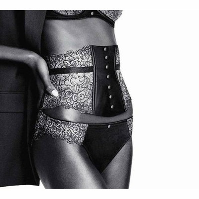 Aubade Lingerie Miss Karl Brazilian Brief Black