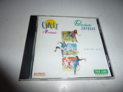 CIRCLE OF FRIENDS - Parachute Express Join Us! CD 1998 Trio Lane VG+/EX Disc