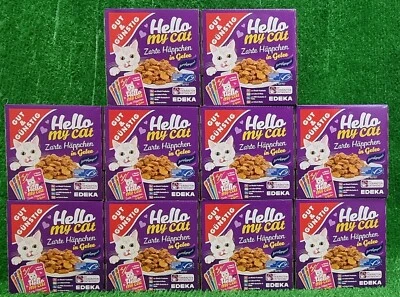 5,31€/kg) 10x GUT& GÜNSTIG Zarte Häppchen Gelee (80x100g) Katzenfutter Vio Ver0€
