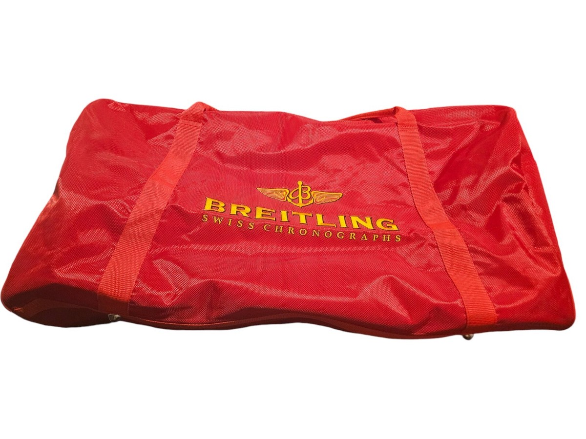 Iconic Breitling Watches Flight Crew Pilot Bag Rucksack Hold-all
