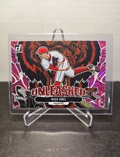 MICK ABEL 2023 Panini Donruss ⚾️ UNLEASHED PINK FIREWORKS Rookie Card #U8