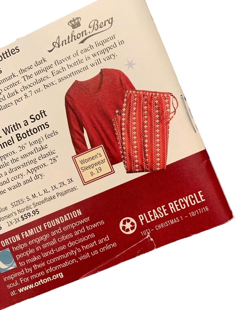 Vermont Country Store Christmas Wish Book Catalog 2016 eBay