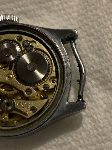 Rare Vintage Stowa Midsize Military Watch Cal. D202 High Grade Mvmt Runs Well - Picture 8 of 20
