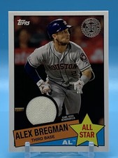 2020 Topps Series 2 1985 All Star Relic #85ASR-AB Alex Bregman - Houston Astros