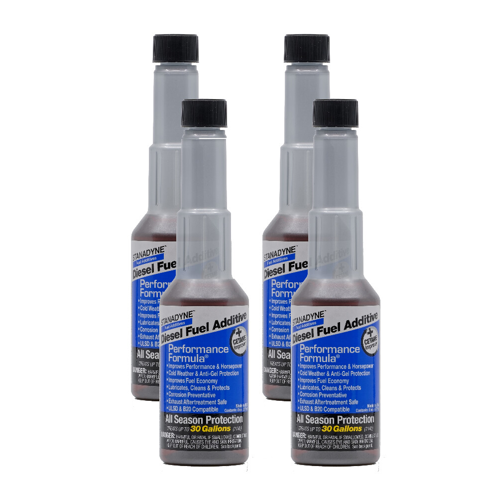 Additive Pack Stanadyne Performance Formula # 38564 Diesel Fuel Additive - 4 Pack of ...