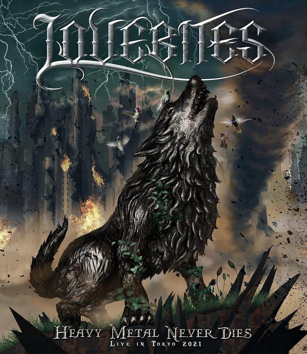 LOVEBITES HEAVY METAL NEVER DIES LIVE IN TOKYO 2021 Blu-ray Japan