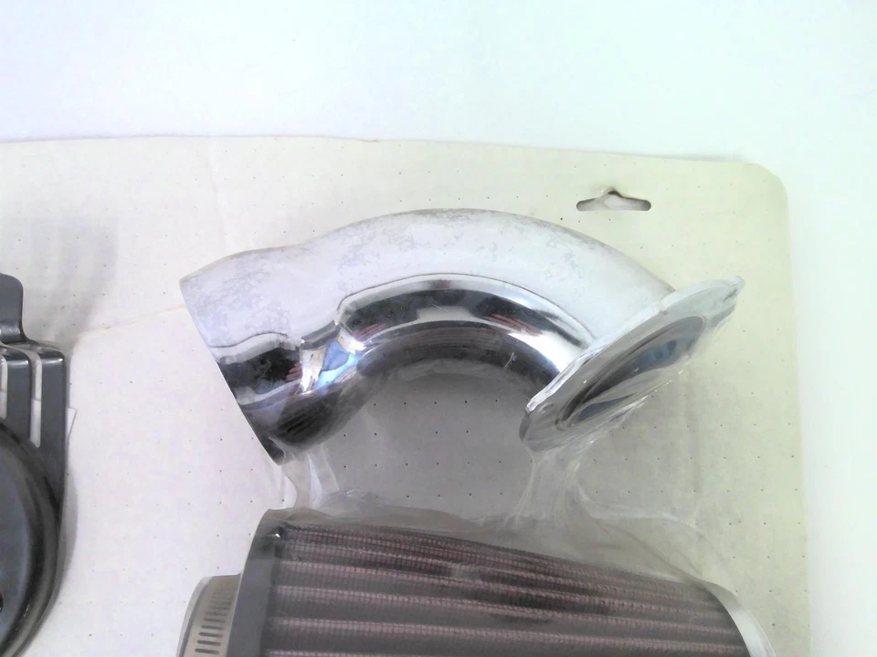 Harley Touring Cone Cobra 2009-2016 admisión de filtro de aire cromado 606-0100-06 Foto 3 de 4