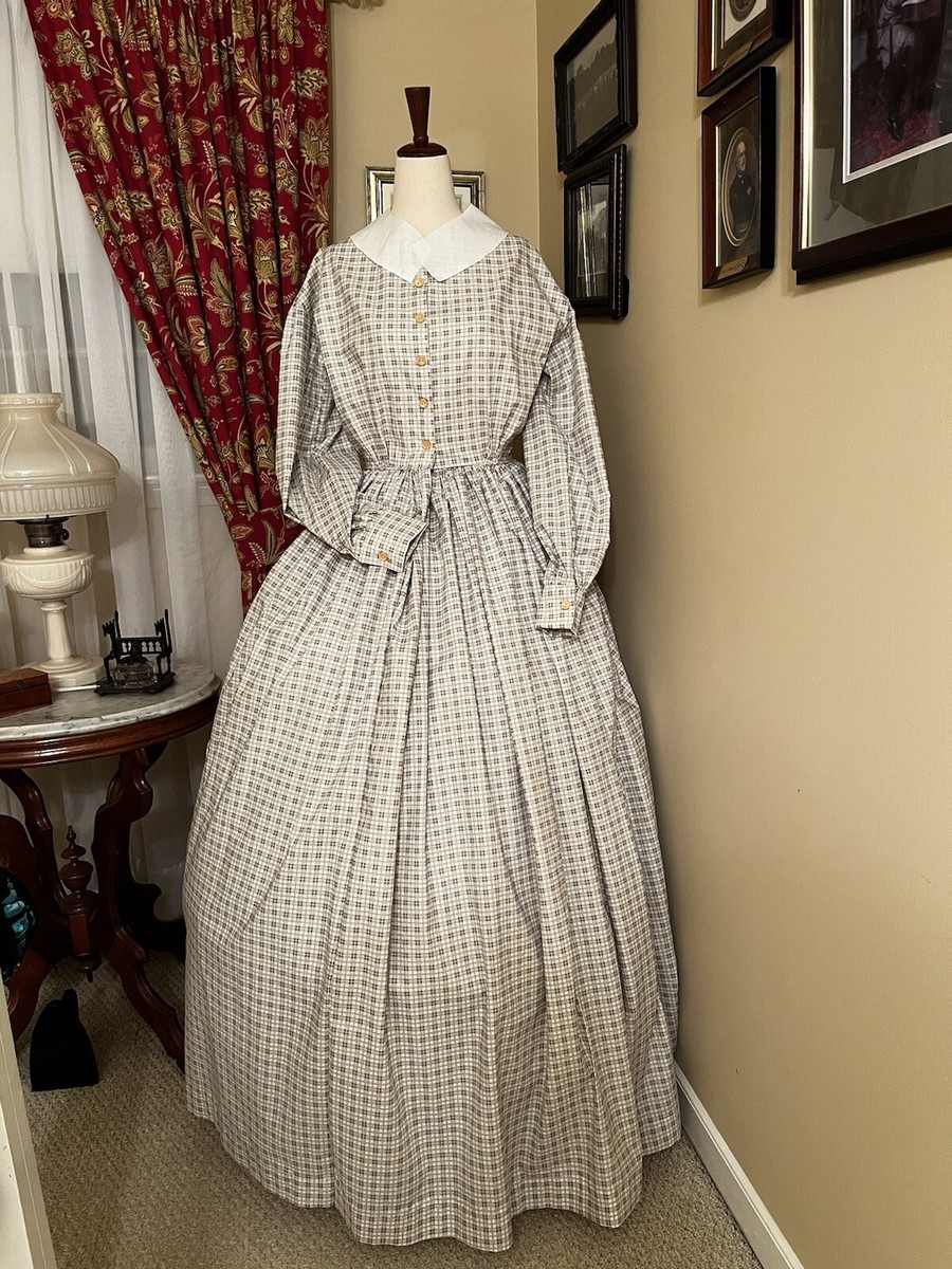 civil war ladies dresses Reenactment Work Dress Size 10 HC SS25