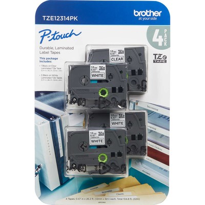 Brother P-Touch TZE Label Tape, 0.47\