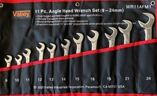 11 Pc Combination Angle Wrench Set Metric 11 Pc Combination Angle Wrench Set Metric
