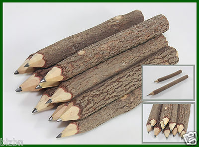 2 Pc. Wooden pencil twig Tamarind sticks natural handmade length 13 cm DIY Gift