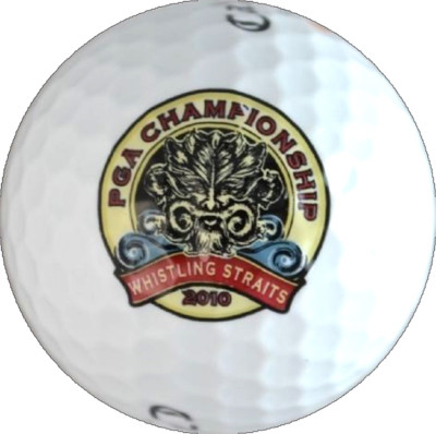 2010 PGA Championship (WHISTLING STRAITS) Callaway HX Hot Plus GOLF BALL