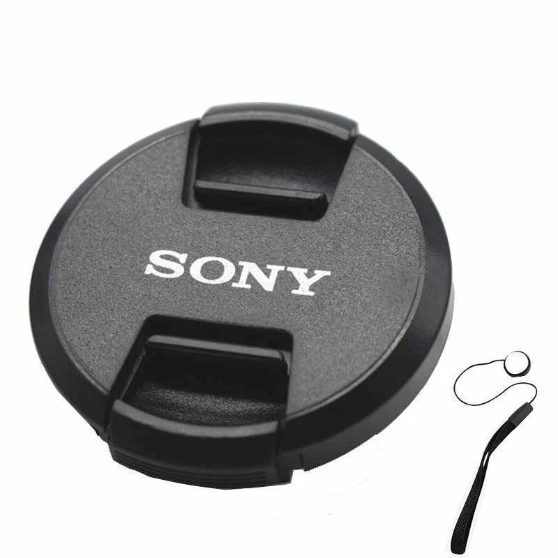 Sony Center Pinch Front Lens Cap Cover 55mm for Alpha A7 a9 A7r nex7 A6500 rx100 - Image 2 of 4