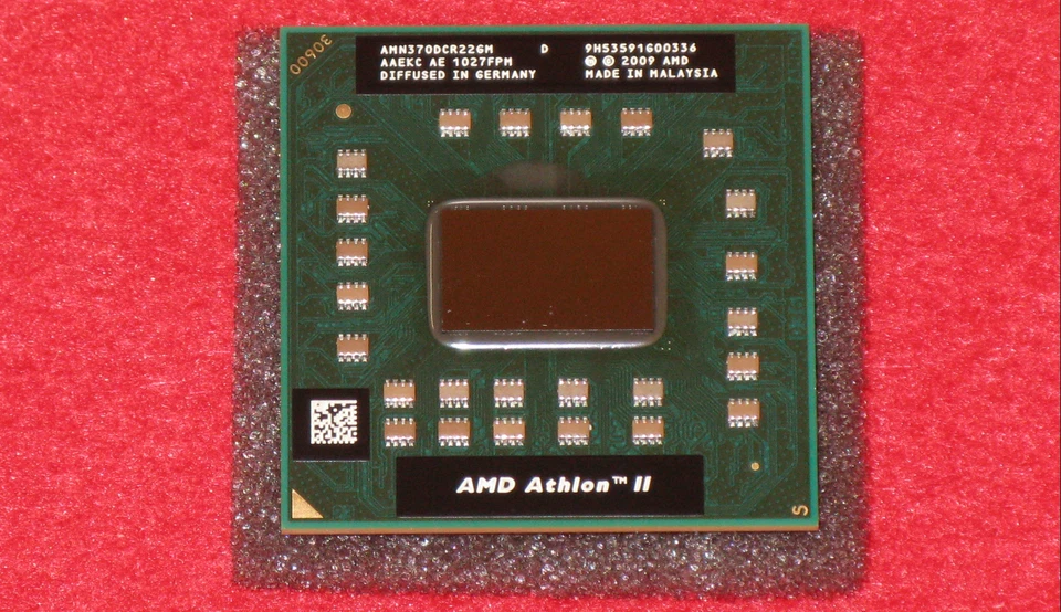 Brand-New Athlon II N370 2.5GHz Dual Core (AMN370DCR22GM) CPU Socket S1 638 pin - Image 2 of 4