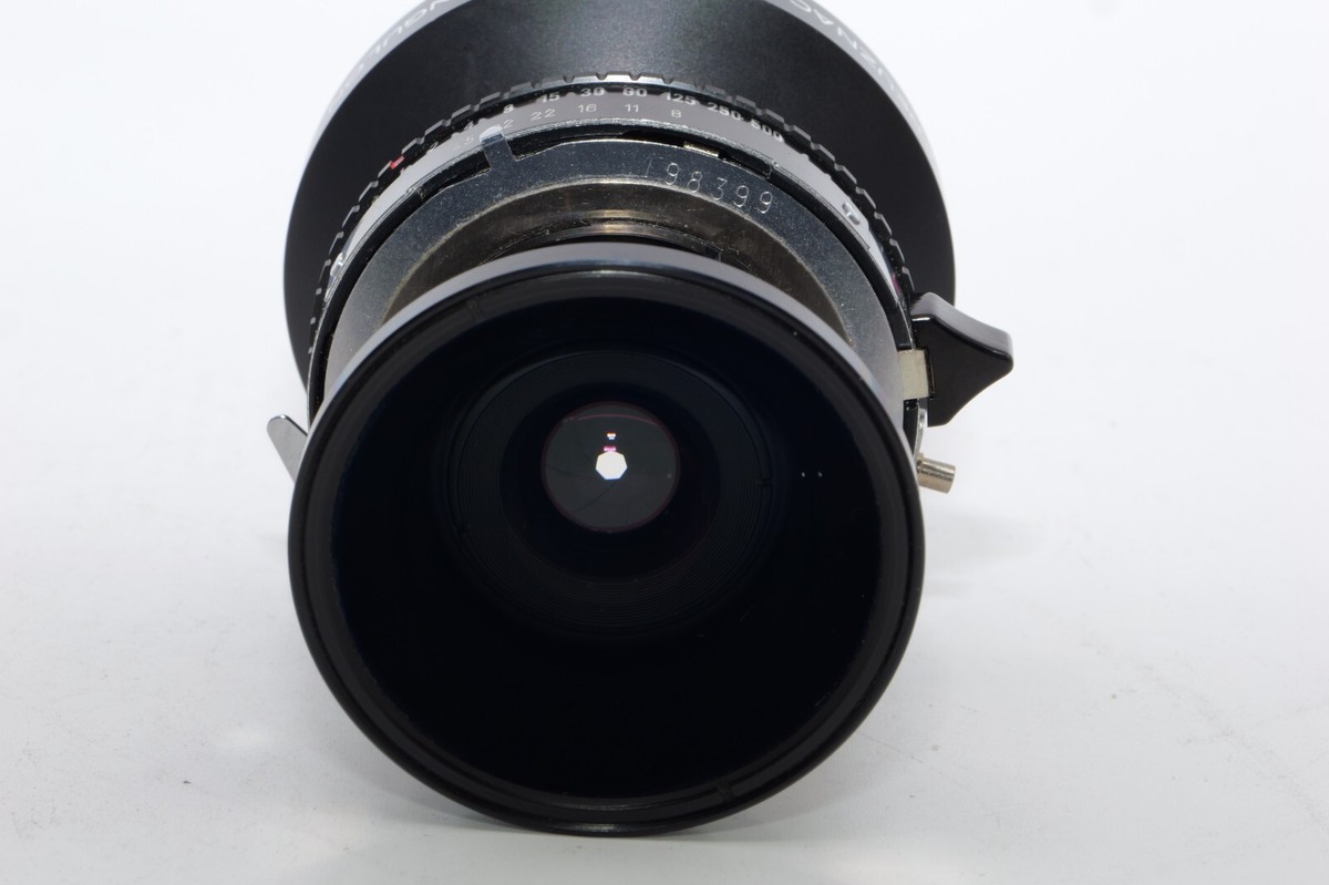 Schneider Super-Angulon 90mm f8 4x5 wide angle lens. Copal #0