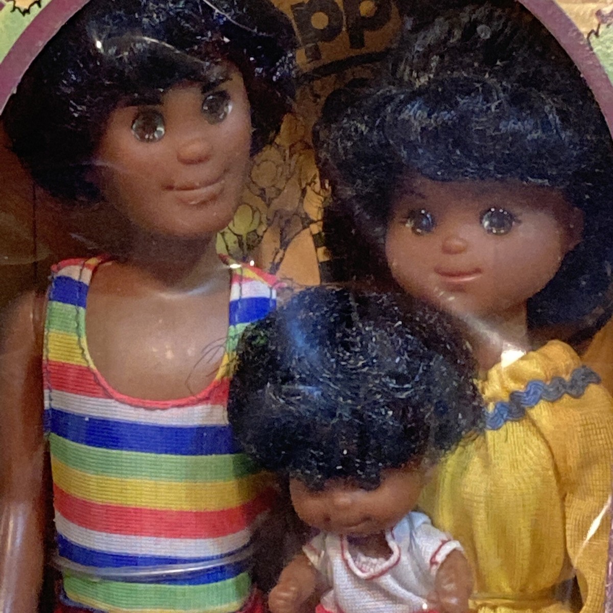 Vintage The Happy Family Dolls 7279 Mattel 1974 Taiwan NRFP NIB | eBay