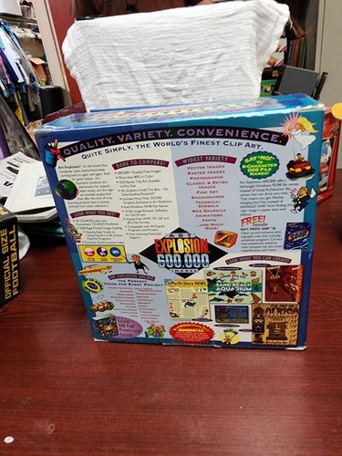 Art Explosion 600,000 Images User Manual & 29 CD Rom Discs Brand New Sealed - Picture 3 of 8