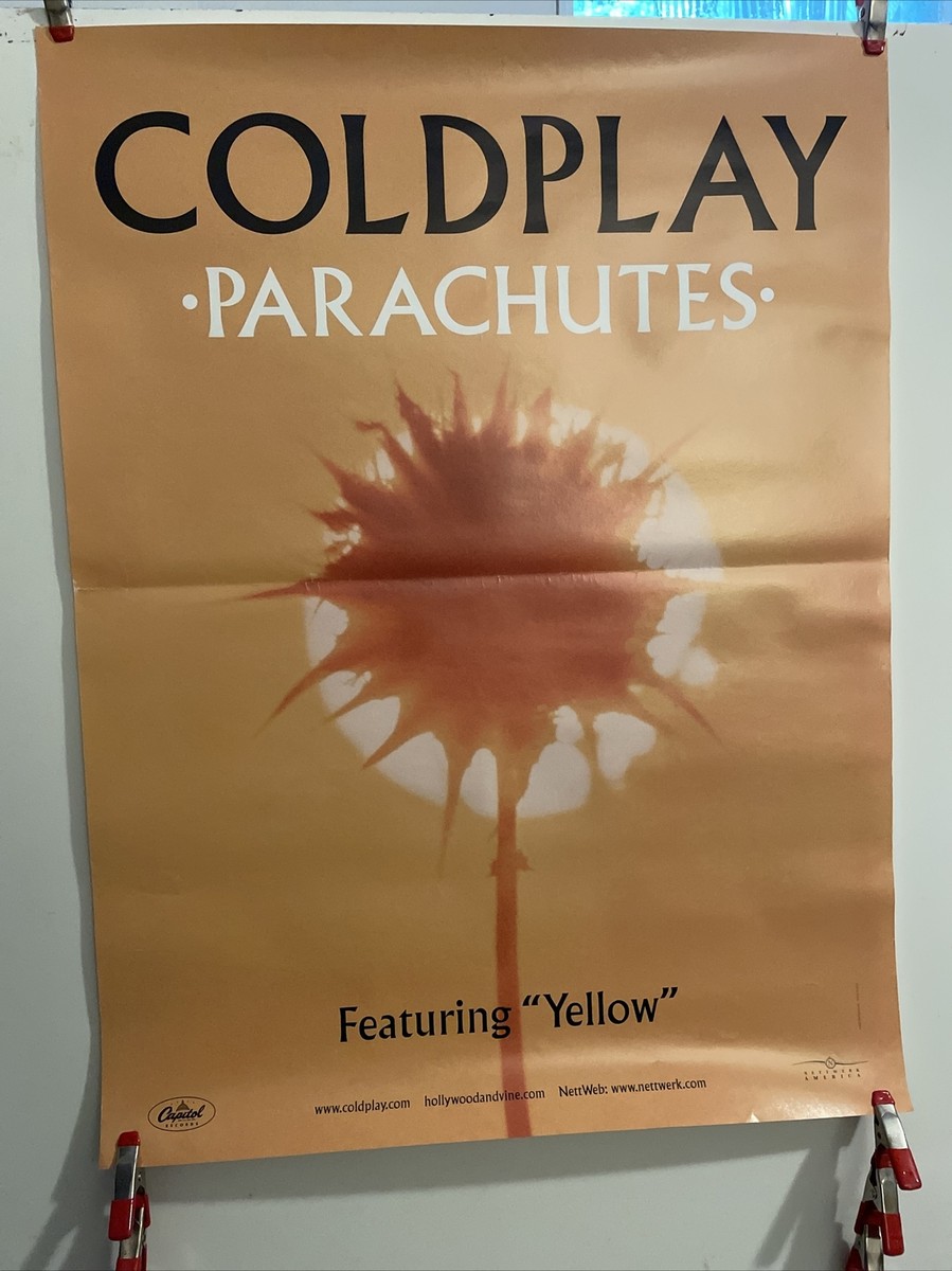 当時物！非売品レア！COLDPLAY コールドプレイ　B2ポスター 当時物！非売品レア！COLDPLAY コールドプレイ B2ポスター