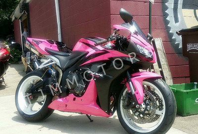 For CBR600RR 07-08 Pink Black ABS Injection Mold Bodywork Fairing