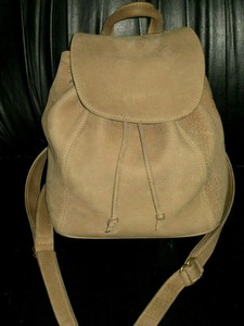 coach backpack tan