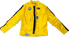 Uma Thurman Kill Bill Signed Yellow Jacket Auto Beckett Witnessed