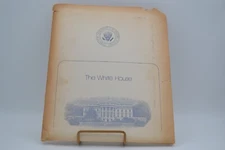 1980 white house press kit filled with documents and programs