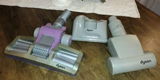 3pc Dyson DC18 DC17 DC14 DC07 Bare Floor Low Reach Vacuum Head Attachment Lot