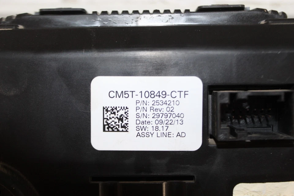 速度表仪表盘 2013 年和 2014 年福特福克斯 164,349 英里气体 — 第 3/3 张图片